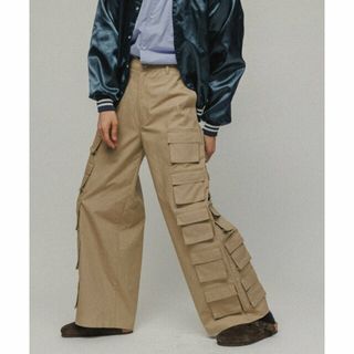 【ベージュ（27）】[PANTS]SUPER POCKET BUGGY PANTS UNISEX(その他)