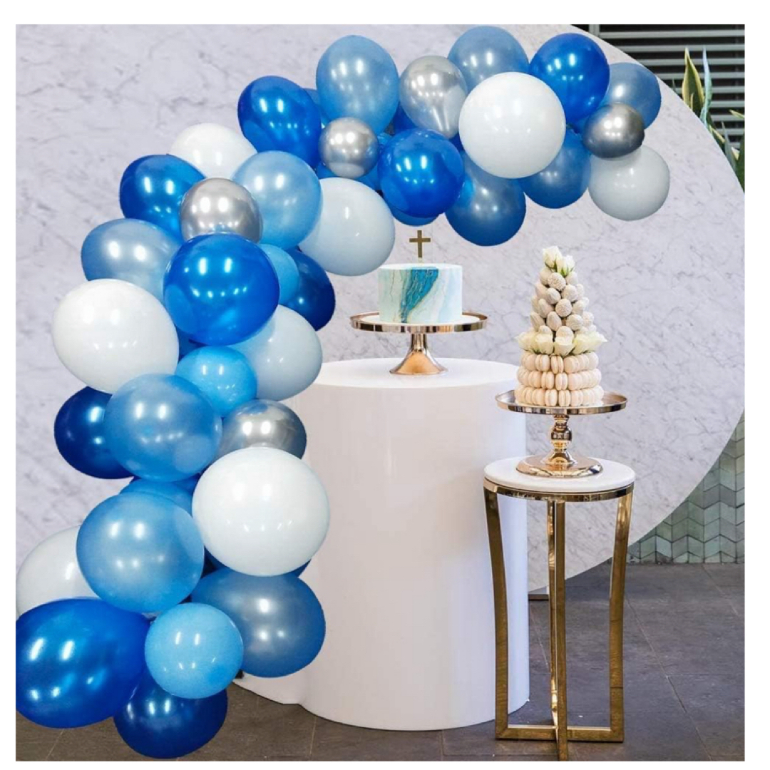 バールン⭐︎風船　飾り付け　誕生日　お祝い　デコレーション　パーティーガーランド ハンドメイドのパーティー(ガーランド)の商品写真