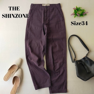 THE SHINZONE スラックス ネイビー size34