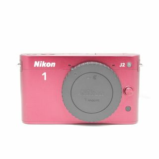 ジャンク！Nikon 1 J2 ボディ　レッド　難アリ　ニコン