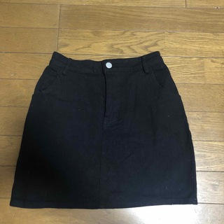 グレイル(GRL)のGRL  黒スカート Sサイズ(ミニスカート)