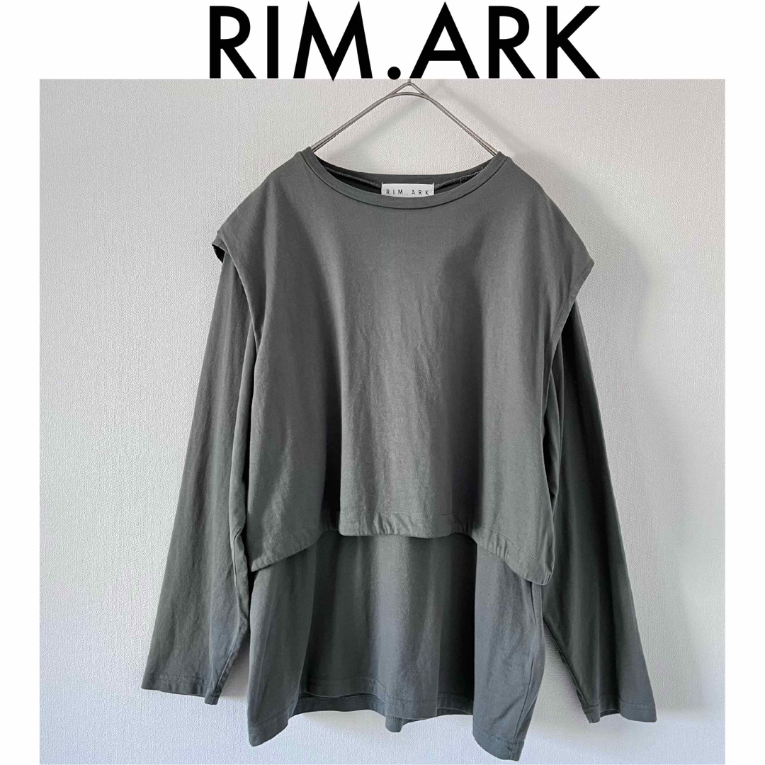 最終値下【RIM.ARK】Vest layeard cut tops カットソー