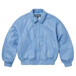 Supreme(レザージャケット ・ ブルー・ネイビー/青色系)の Supreme(レザージャケット ・ ブルー・ネイビー/青色系)の