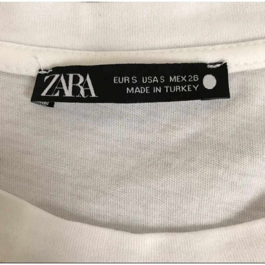 ZARA フリルトップス レディースのトップス(シャツ/ブラウス(半袖/袖なし))の商品写真