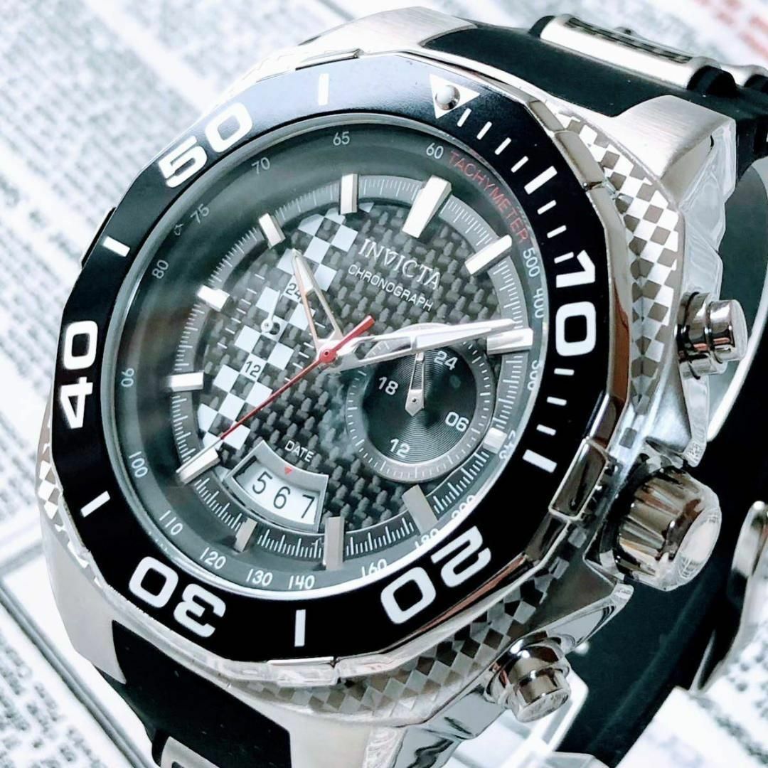 #2750【素敵な高級感】メンズ 腕時計 インビクタ 動作品 クォーツ 防水