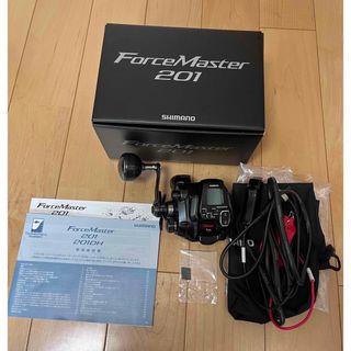 ※連休限定 未使用 SHIMANO フォースマスター 201 電動リール 左巻き | フリマアプリ ラクマ
