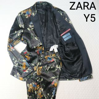 ZARA MAN ザラ メンブラックタグ ストレッチUSA36 Mサイズ84cm