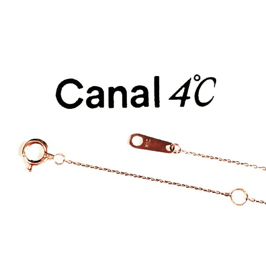 canal４℃(カナルヨンドシー)のcanal4℃✫【10Kダイヤモンド ネックレス】 レディースのアクセサリー(ネックレス)の商品写真