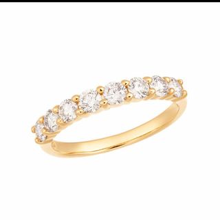 ジュエリーツツミ(JEWELRY TSUTSUMI)のハチ様専用k18ハーフエタニティリング0.86ct(リング(指輪))