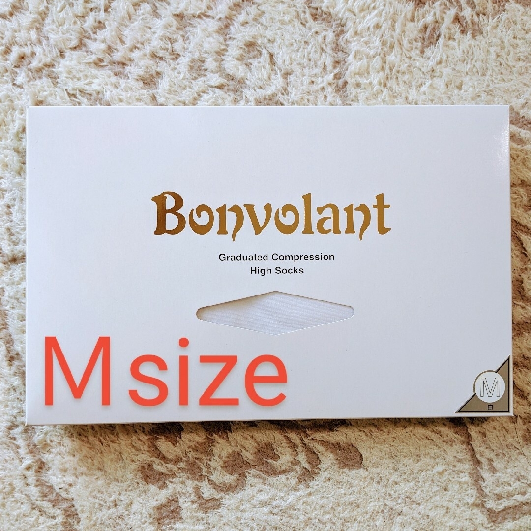 売り大阪 ボンボラン M 白 着圧ソックス レッグウェア - longseller.com.ar