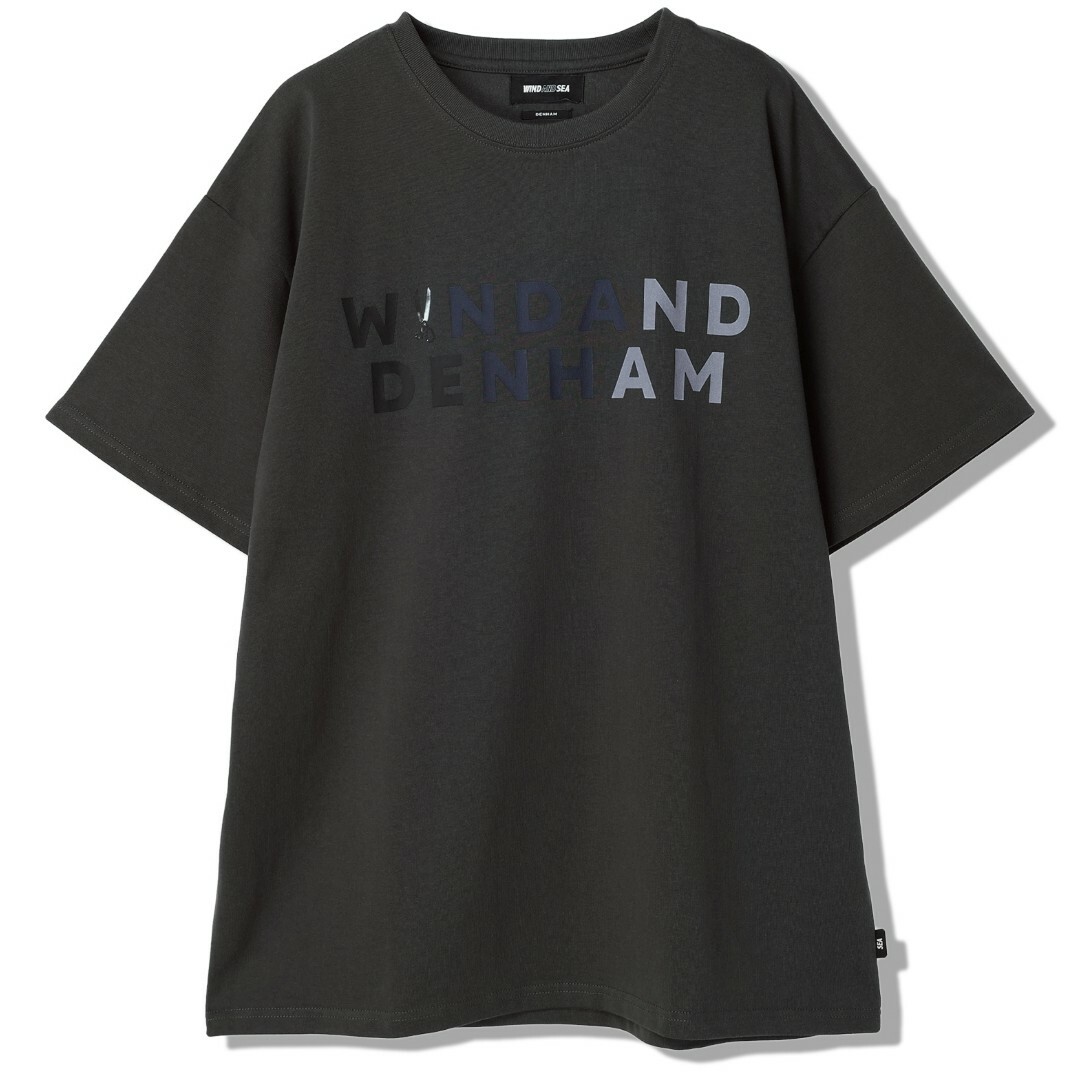 WIND AND SEA DENHAM x WDS Tee Charcoal