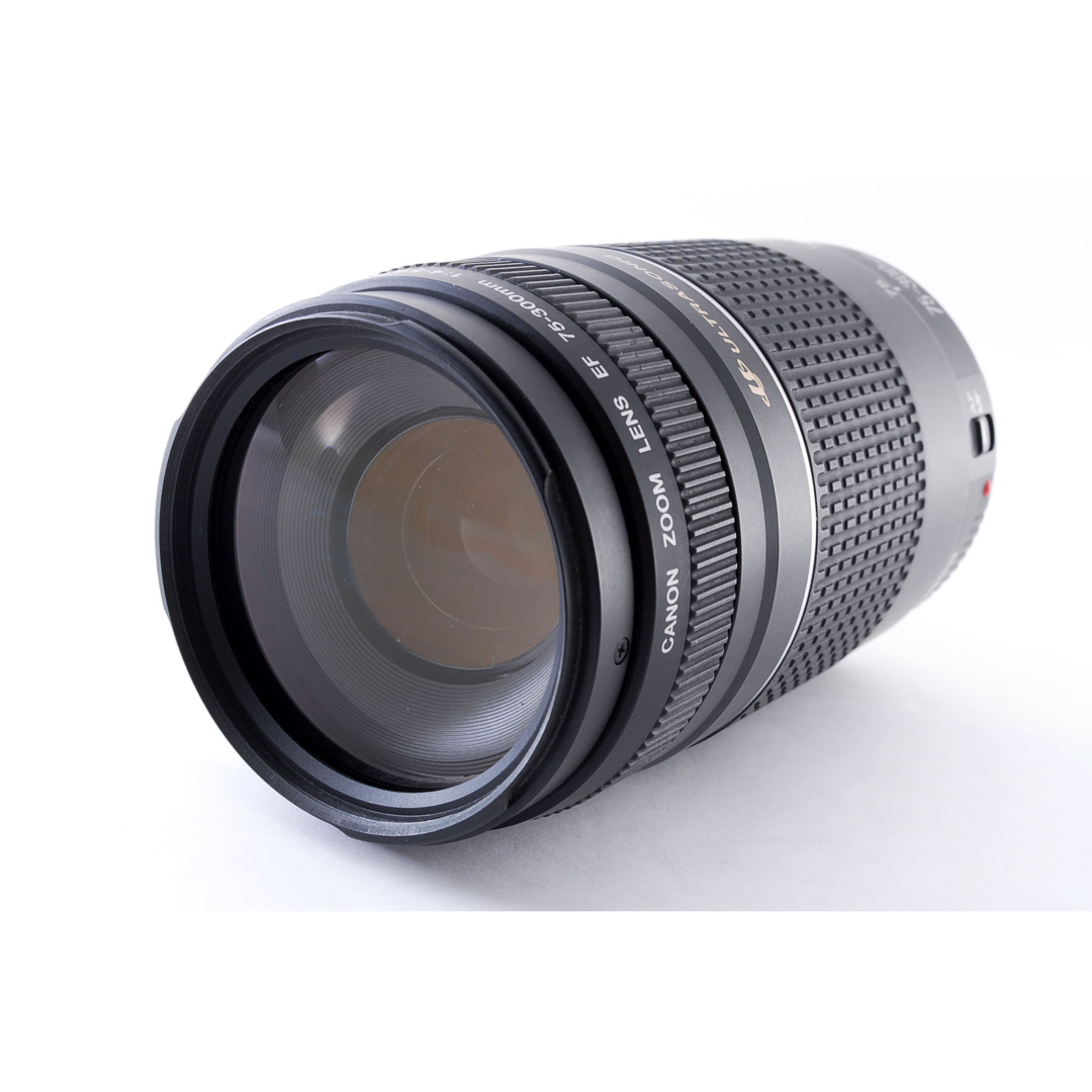 極上品☆キヤノン☆Canon EF 75-300㎜f4-5.6 III - レンズ(ズーム)