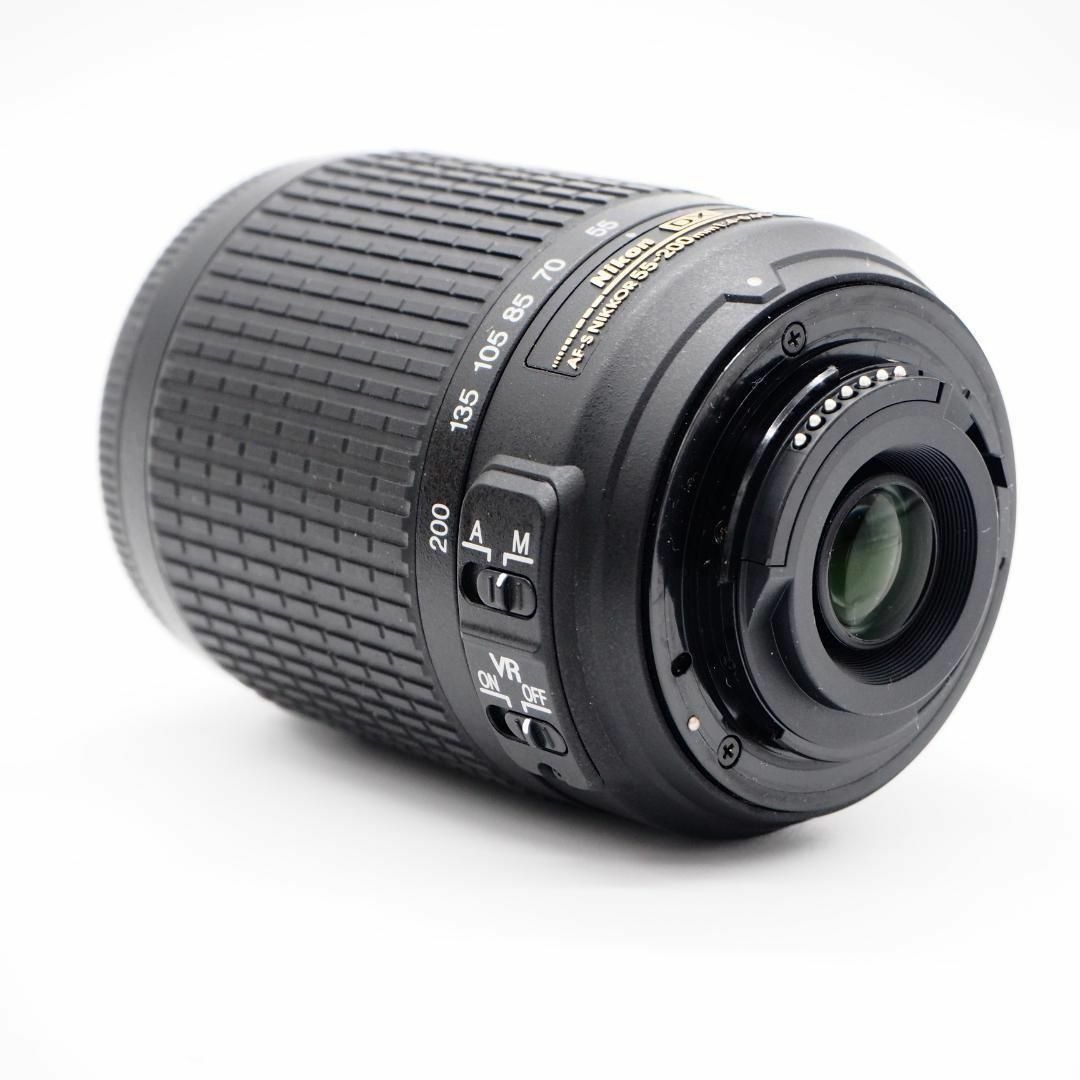 Nikon - NIKON DX VR AF-S 55-200mm 望遠レンズ 手振れ補正つきの通販