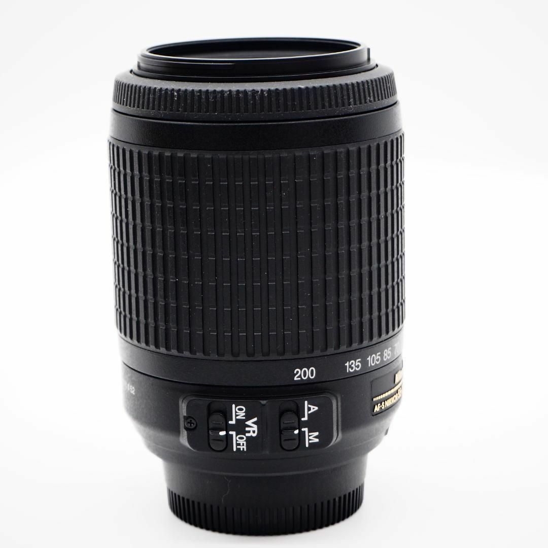 Nikon - NIKON DX VR AF-S 55-200mm 望遠レンズ 手振れ補正つきの通販