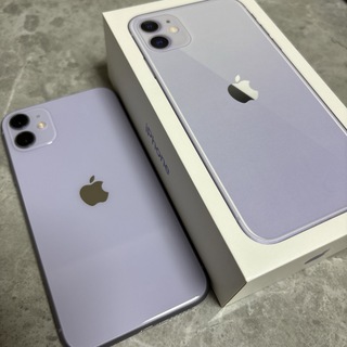 iPhone - 【超美品】iPhone 11 パープル 128GB 本体 SIMフリー 箱あり ...