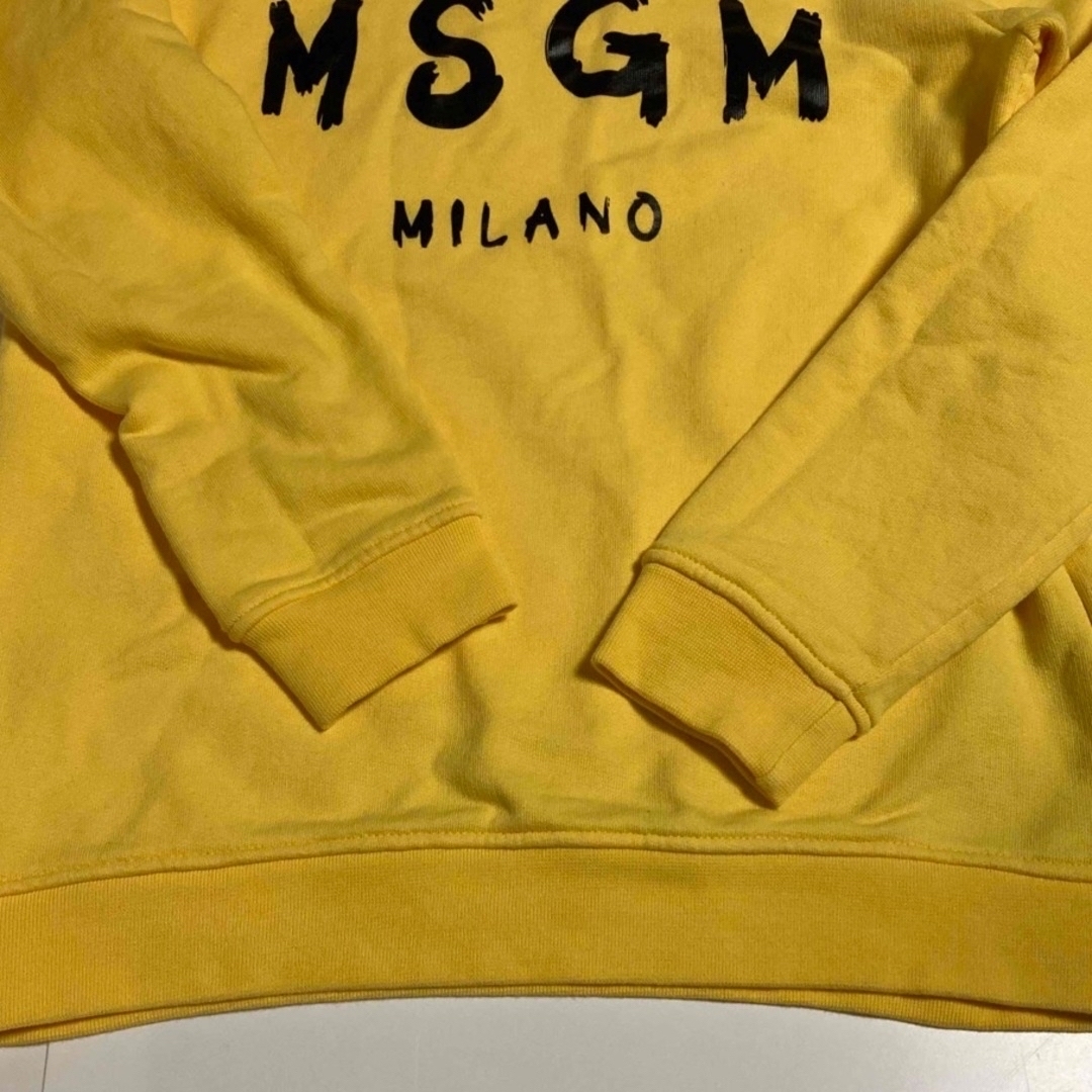 MSGM(エムエスジイエム)のpoohさん様 購入手書きロゴトレーナー MSGM150    キッズ/ベビー/マタニティのキッズ服男の子用(90cm~)(その他)の商品写真