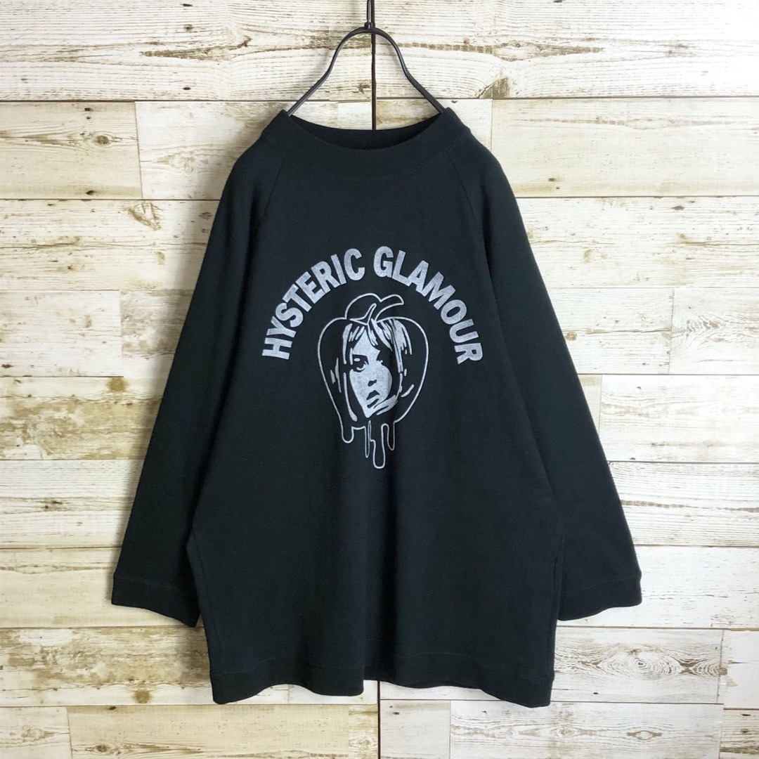 hystericglamour ヒステリックグラマー ロング tシャツ ロゴ入り