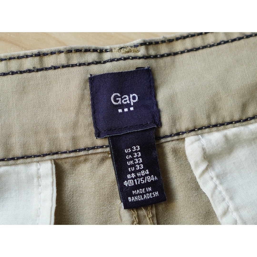 GAP(ギャップ)の10s 古着 OLD GAP チノ カーゴショーツ ハーフパンツ ワイド メンズのパンツ(ワークパンツ/カーゴパンツ)の商品写真
