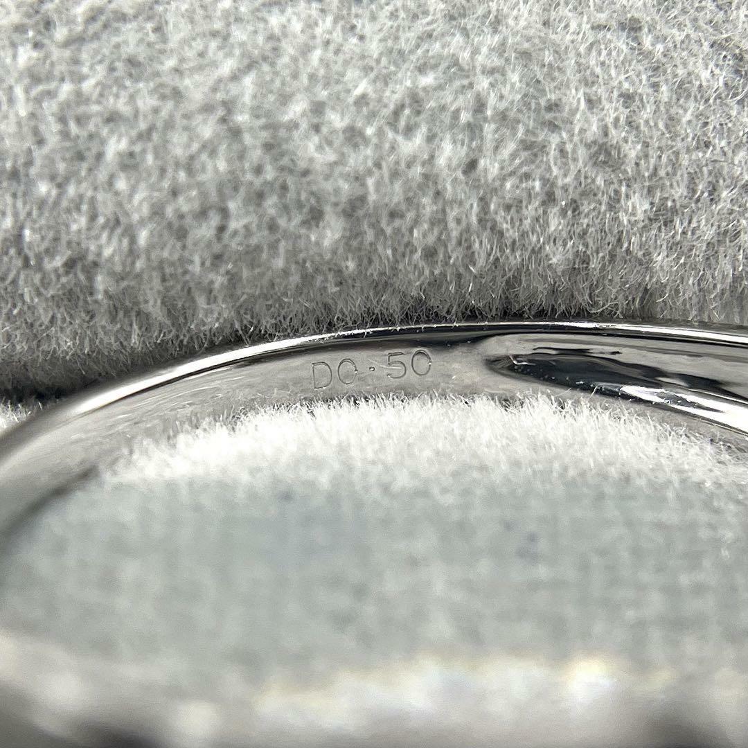 専用JQ178★高級 ブラックダイヤモンド0.5ct K18WG リング レディースのアクセサリー(リング(指輪))の商品写真