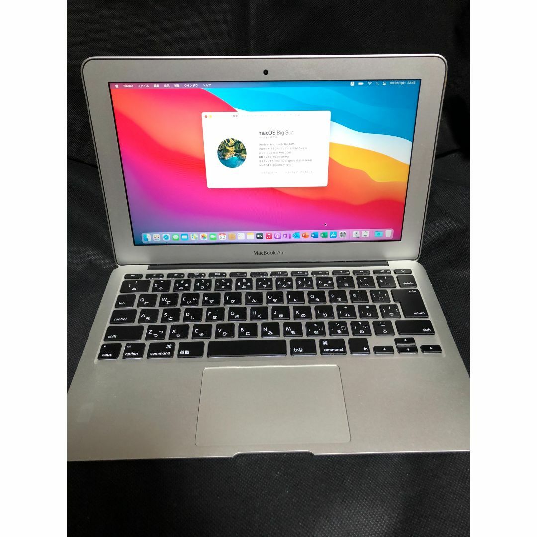 Apple - MacBook Air 11 Mid2013・Office2019・Win11