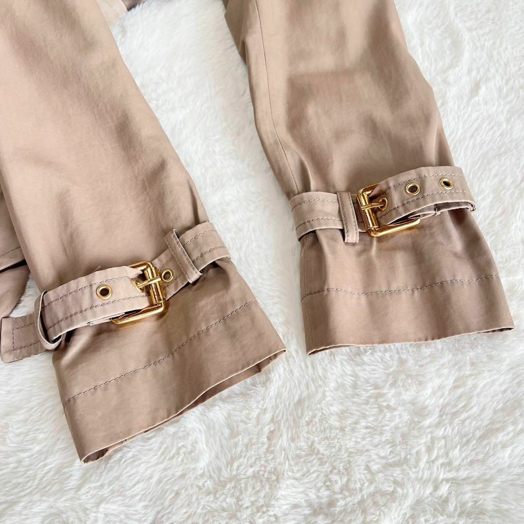 MaxMara トレンチコート S ブラウン ベント類完備