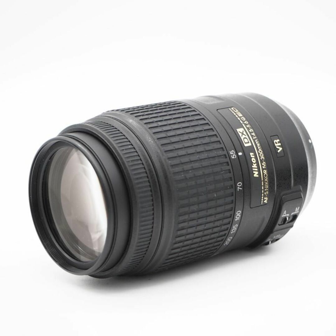 Nikon(ニコン)のAF-S DX NIKKOR 55-300mm f4.5-5.6G ED VR② スマホ/家電/カメラのカメラ(レンズ(ズーム))の商品写真