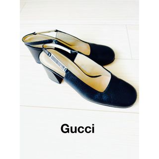 グッチ(Gucci)の週末値下げ！GUCCI バックストラップパンプス(ハイヒール/パンプス)