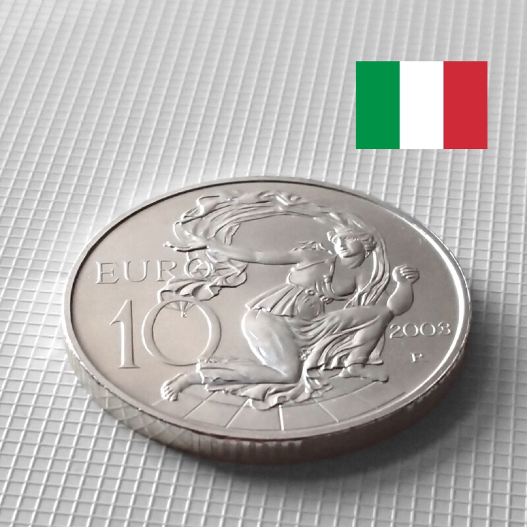 イタリア 銀貨 10ユーロ 女神 希少 １枚