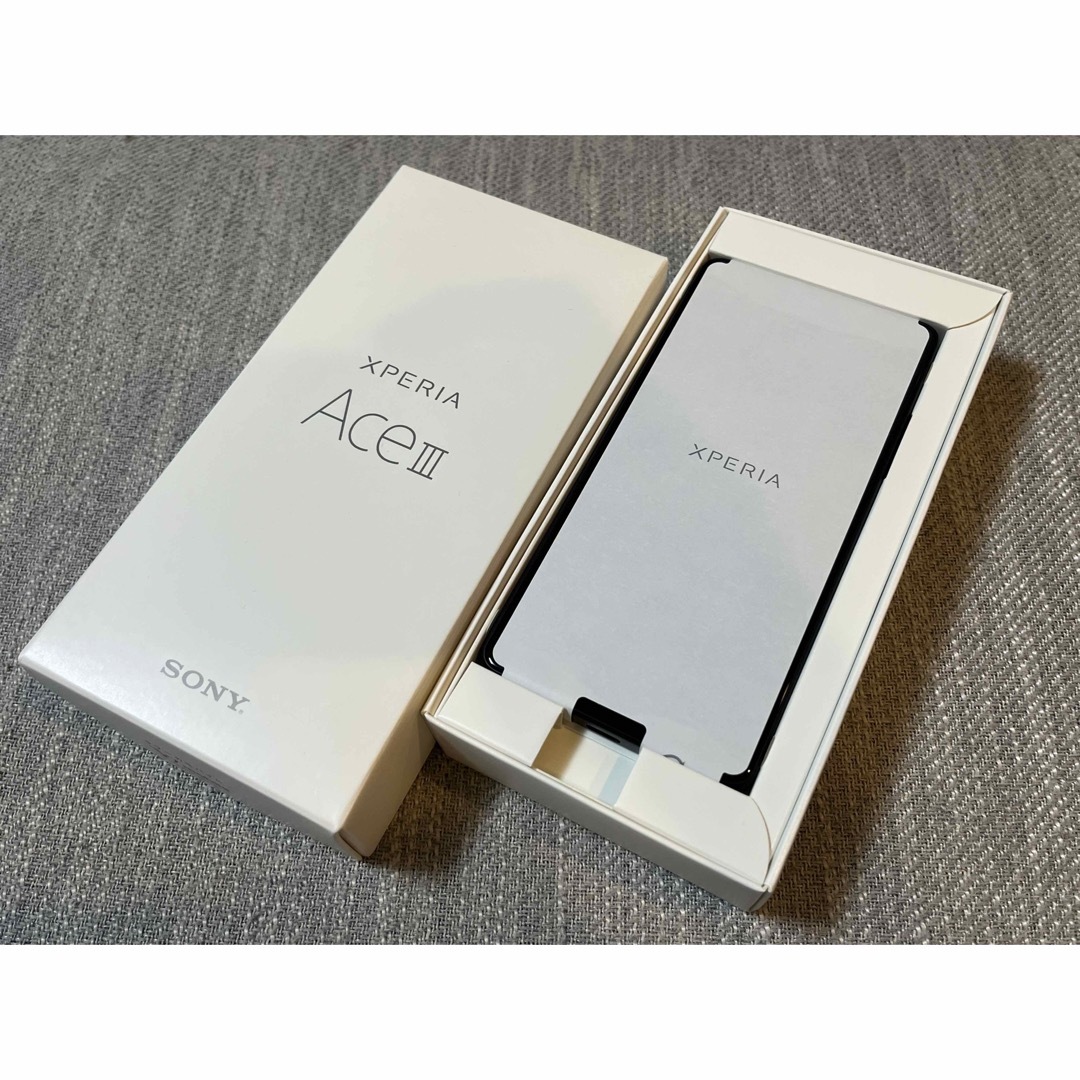 新品　SONY Xperia Ace III A203SO ブラック