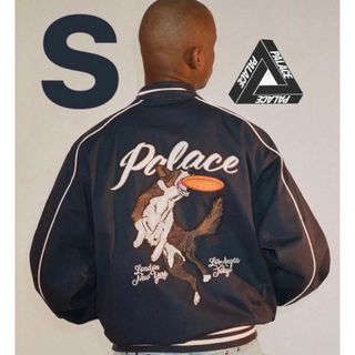 パレス(PALACE)のpalace catch it bomber jacket navy Sサイズ(ブルゾン)