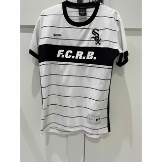 エフシーアールビー(F.C.R.B.)のFCRB キッズ　ホワイトユニフォーム　Tシャツ(Tシャツ/カットソー)