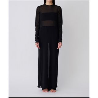 enof sheer stretch onepiece(ロングワンピース/マキシワンピース)