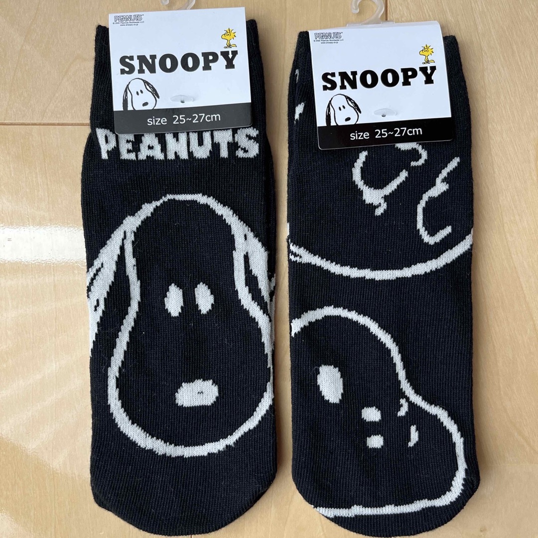 SNOOPY(スヌーピー)のスヌーピー　新品　靴下　メンズ メンズのレッグウェア(ソックス)の商品写真