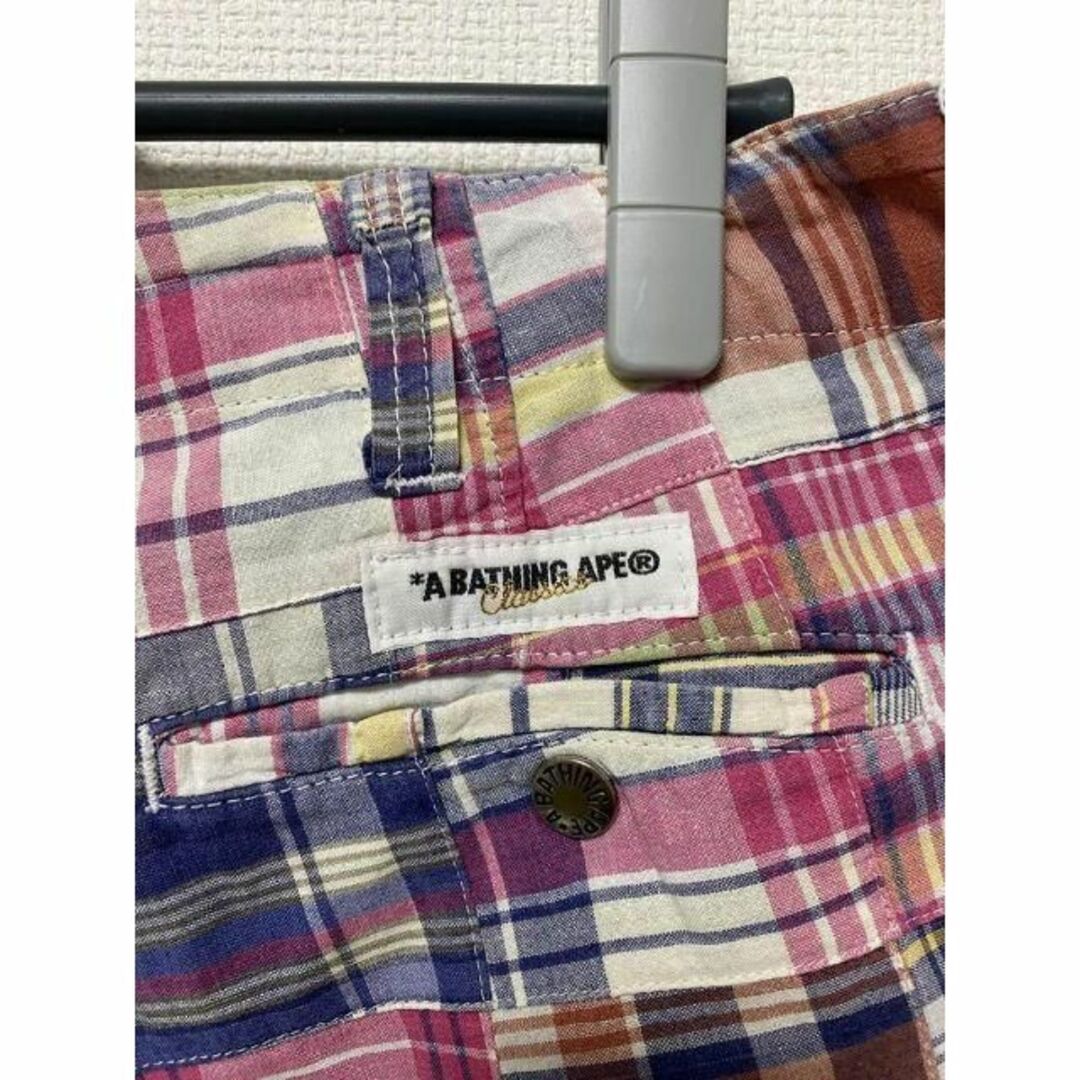 A BATHING APE - 【入手困難】 A BATHING APE ショートパンツ チェック