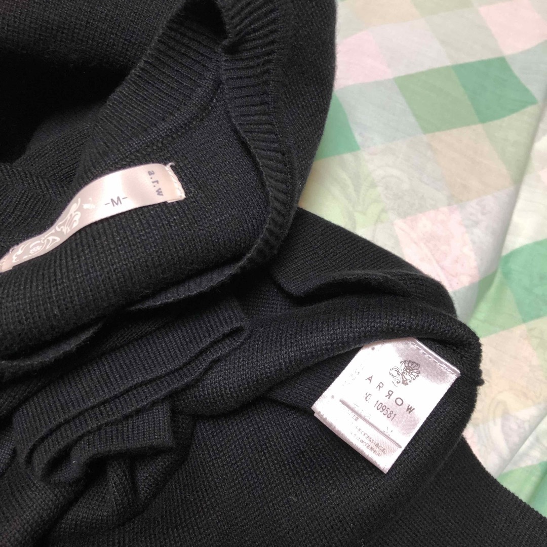 ARROW - 黒セーターの通販 by 颯太shop｜アローならラクマ