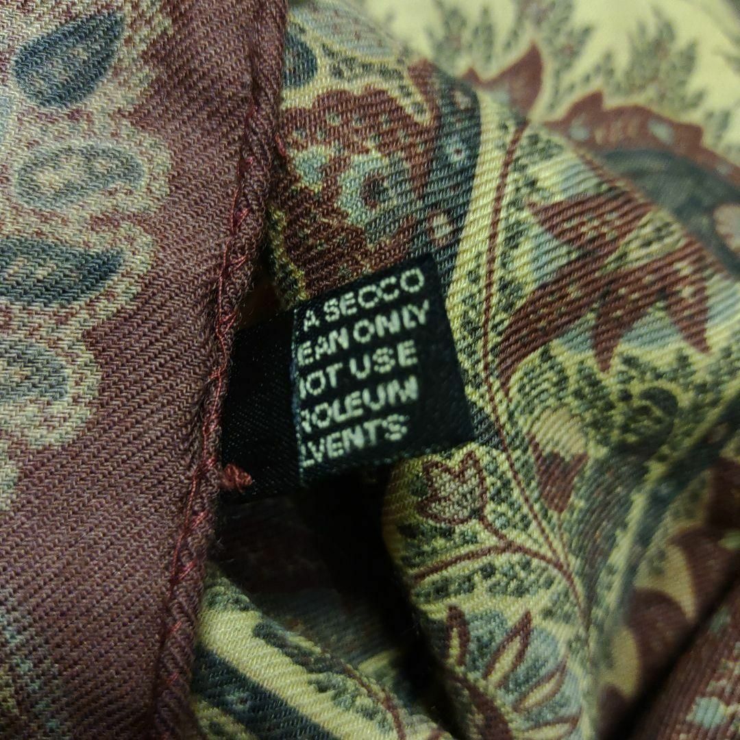 ETRO - 1682超美品 エトロ ストール スヌード シルク混 ペイズリー柄