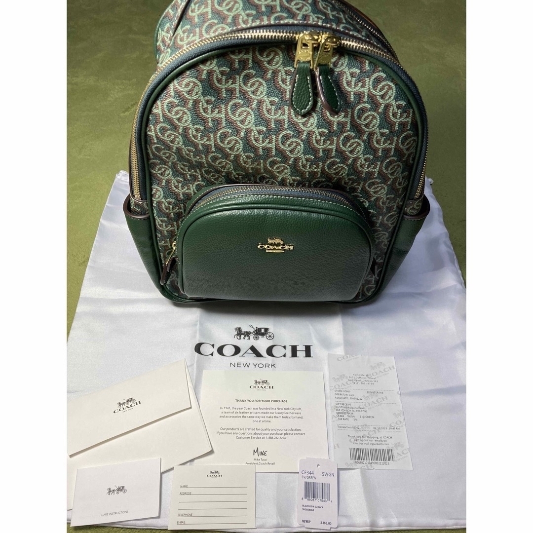 COACHバックパック CF344