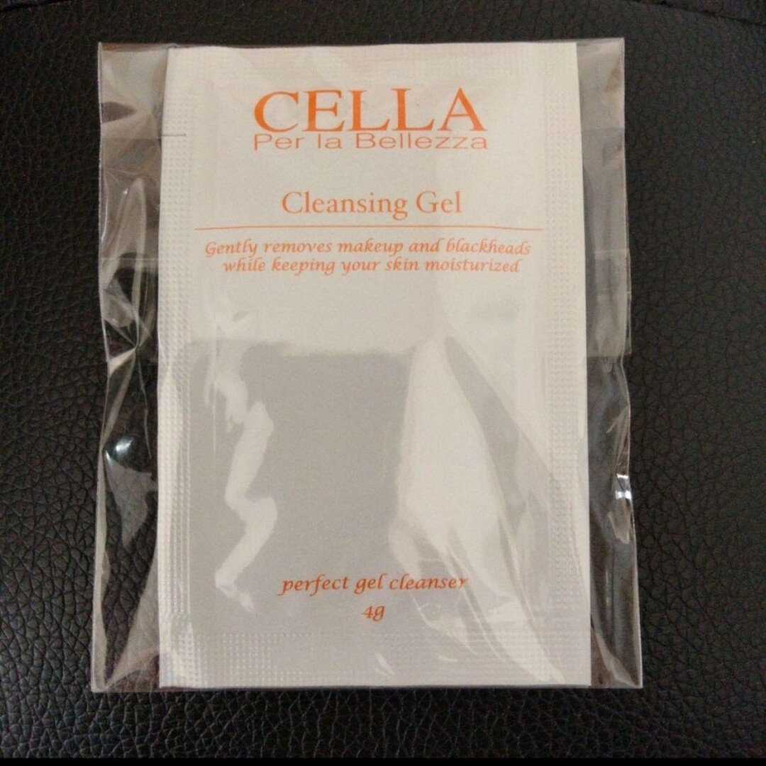 【新品未開封】CELLA Cleansing Gel 4g×3 コスメ/美容のスキンケア/基礎化粧品(クレンジング/メイク落とし)の商品写真