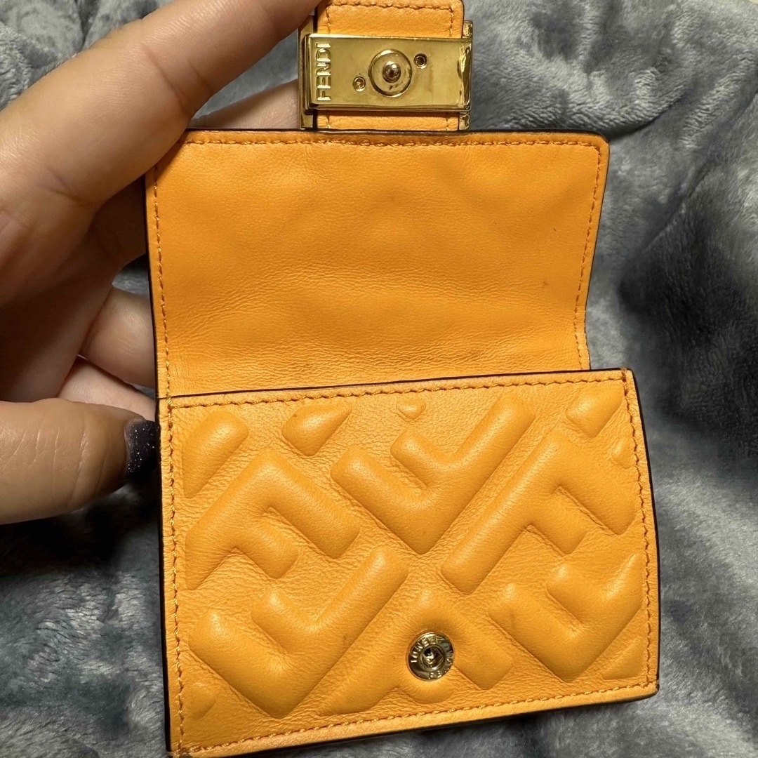 三つ折り財布 バゲット FENDI - 財布