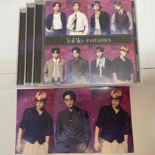 FANTASTICS Tell Me 初回盤 CD トレカ 八木勇征 世界