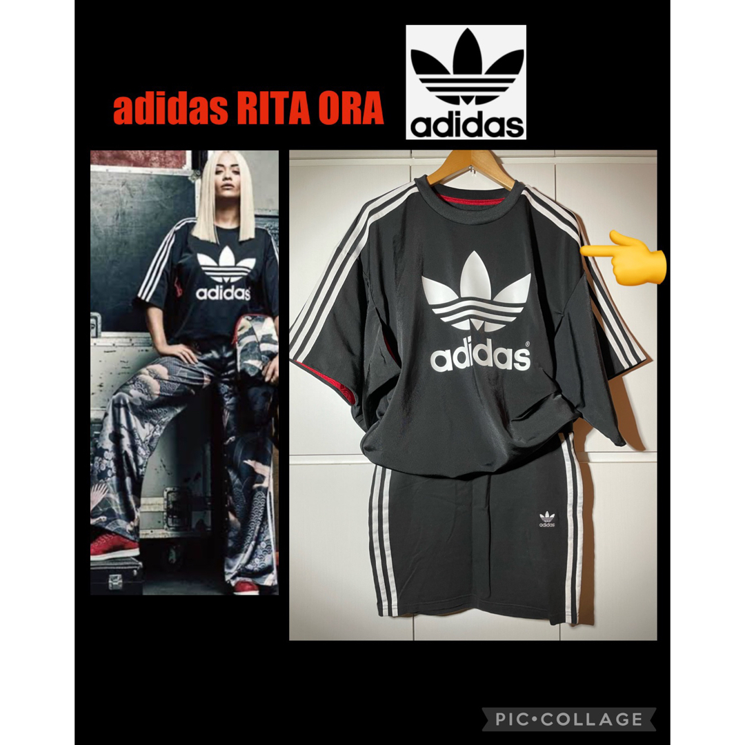 adidas リタオラ トップス Ｌ RITA ORA オリジナルス - トレーナー ...