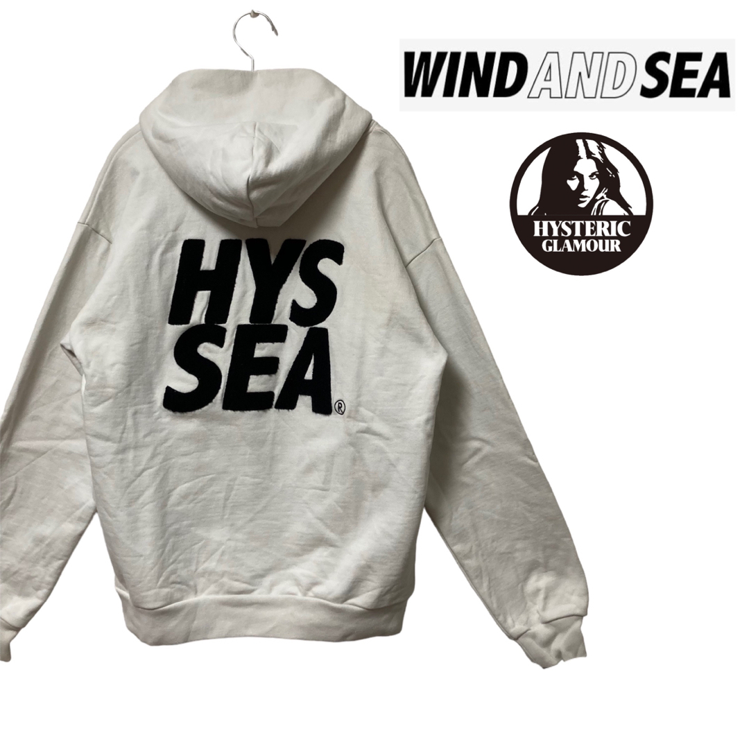 【美品】HYS SEA ヒステリックグラマー × ウィンダンシー　パーカー　m | フリマアプリ ラクマ