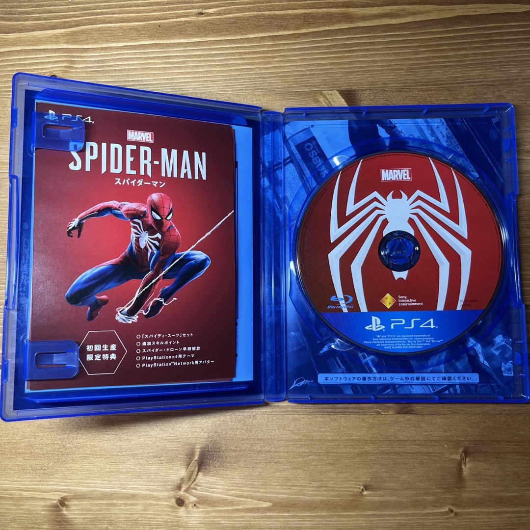 Marvel’s Spider-Man（スパイダーマン） PS4 エンタメ/ホビーのゲームソフト/ゲーム機本体(家庭用ゲームソフト)の商品写真