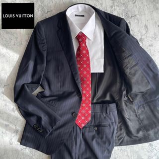 LOUIS VUITTON - 美品 ルイヴィトン 高級スーツセットアップ 裏地 ...