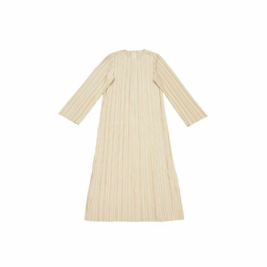 完売 新品 ClaSTEllaR PLEATED LONG DRESS ベージュ