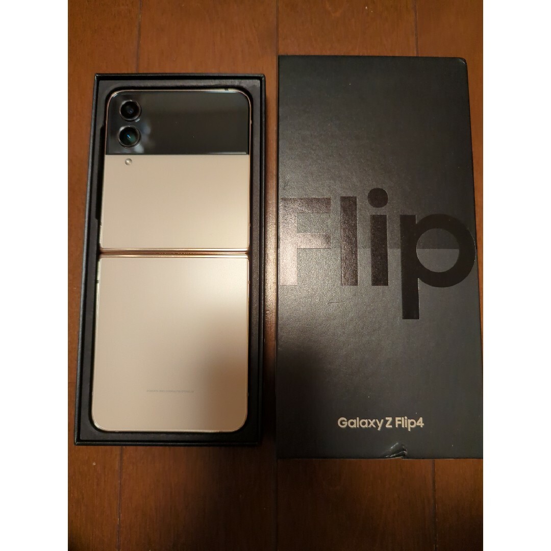 傷なし　Galaxy Z flip4　256G ピンクゴールド