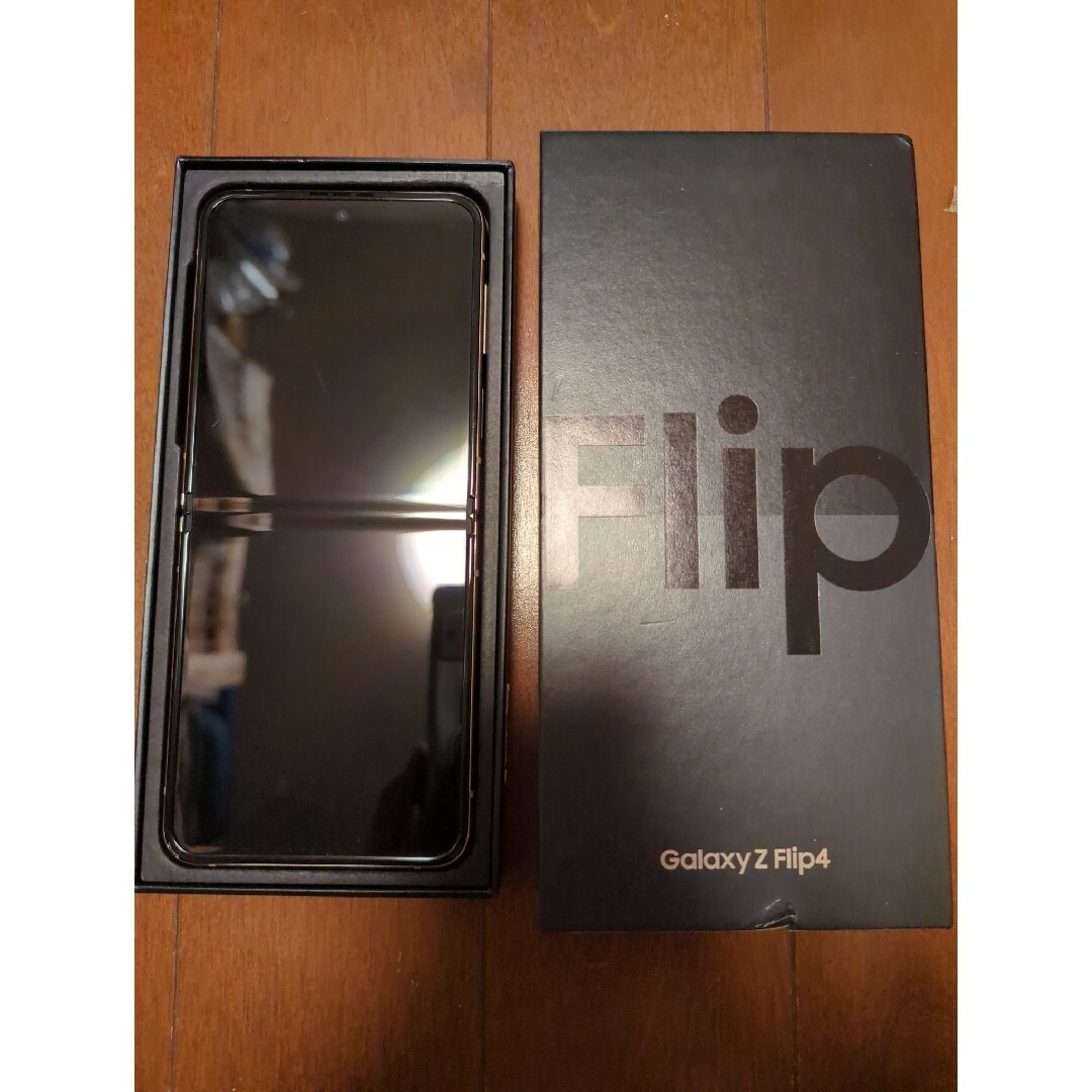 傷なし　Galaxy Z flip4　256G ピンクゴールド