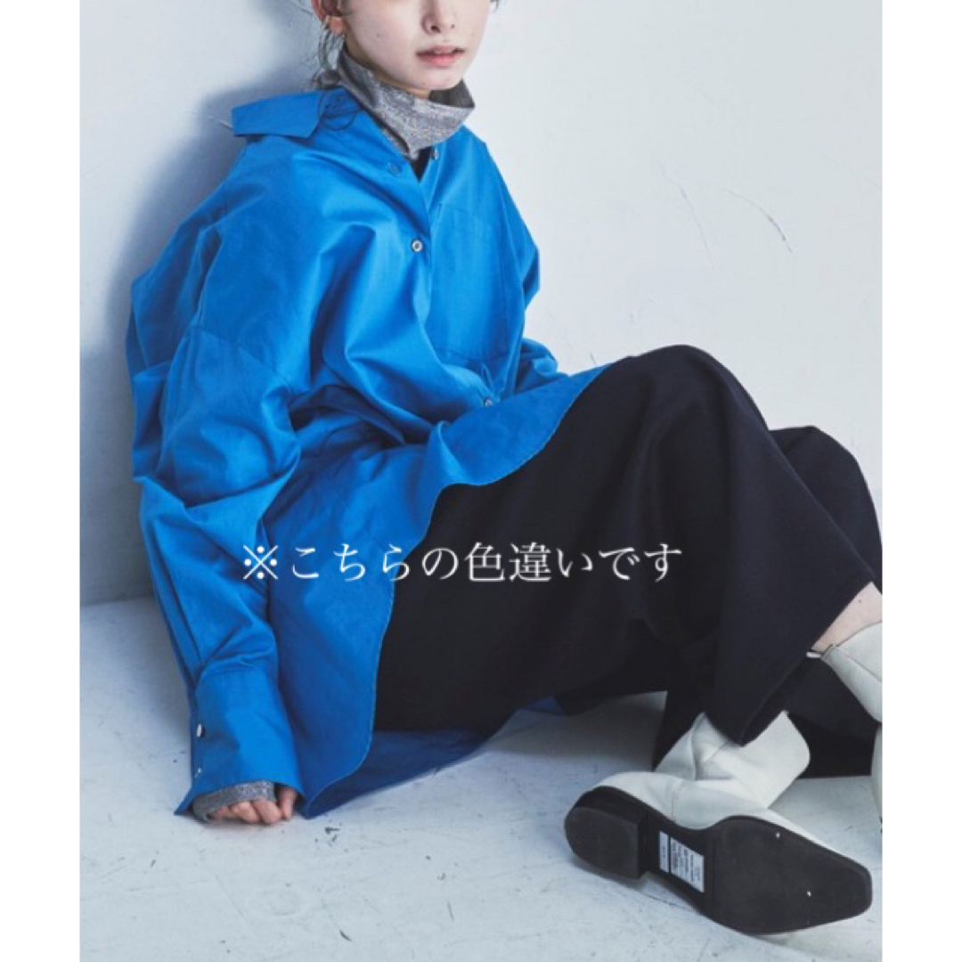 【新品タグ付】LAUTREAMONT BIGシルエットカラーシャツ　ピンク　38