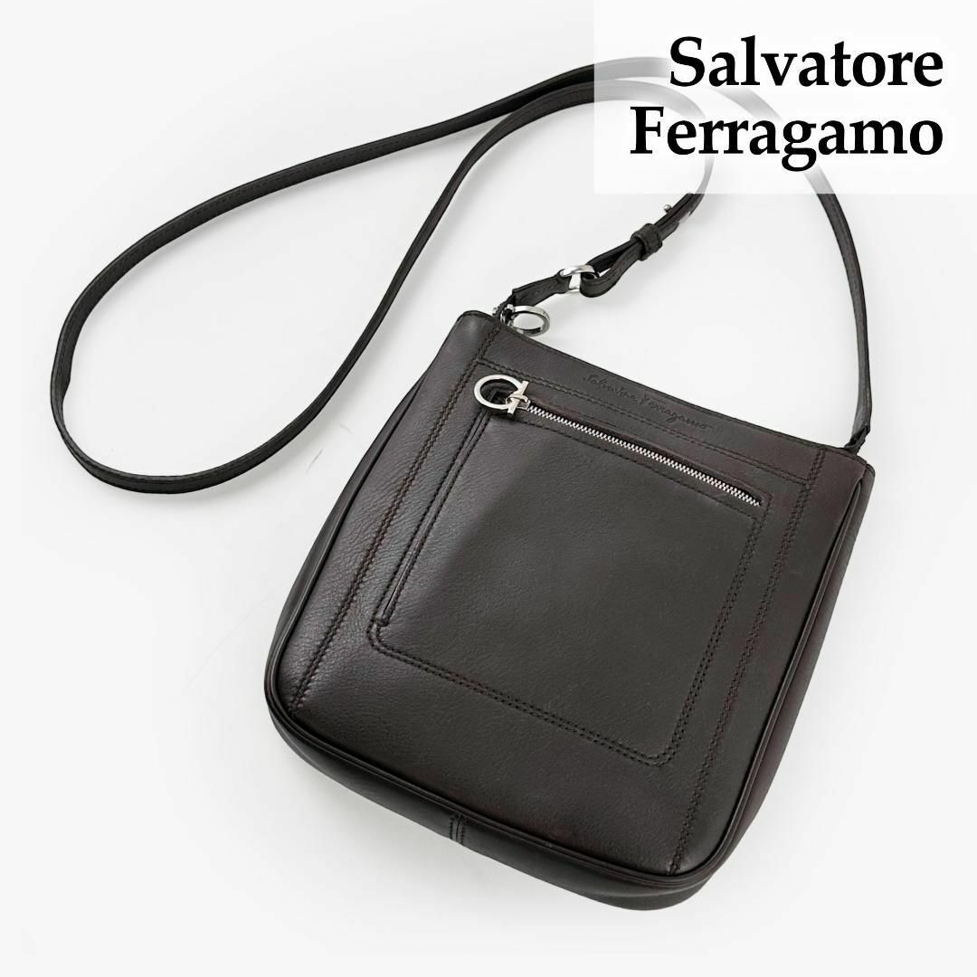 大人気☆S.Ferragamo☆フェラガモ☆ガンチーニ☆レザー☆リュック☆美品！