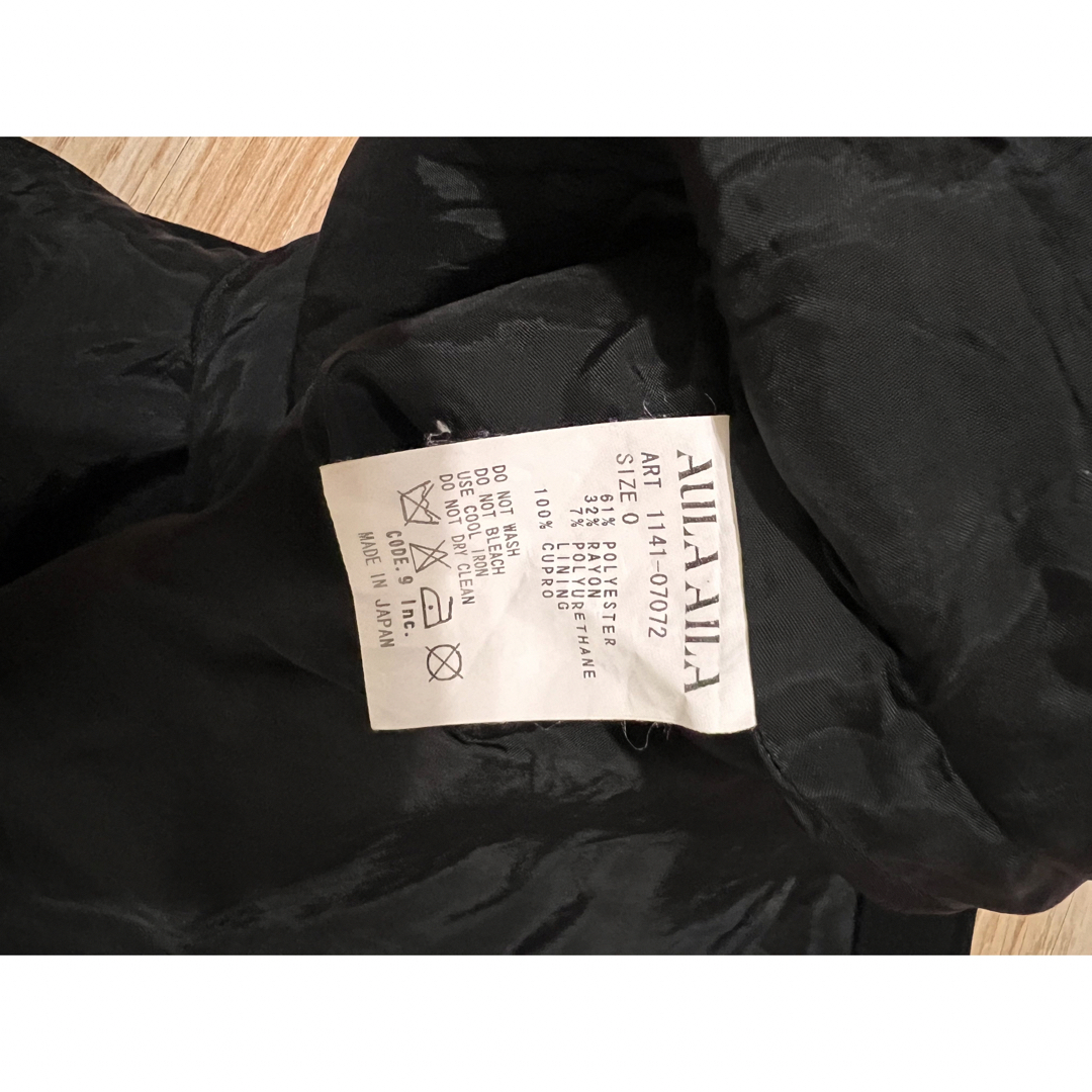AULA AILA(アウラアイラ)のプリーツスカート レディースのスカート(ミニスカート)の商品写真